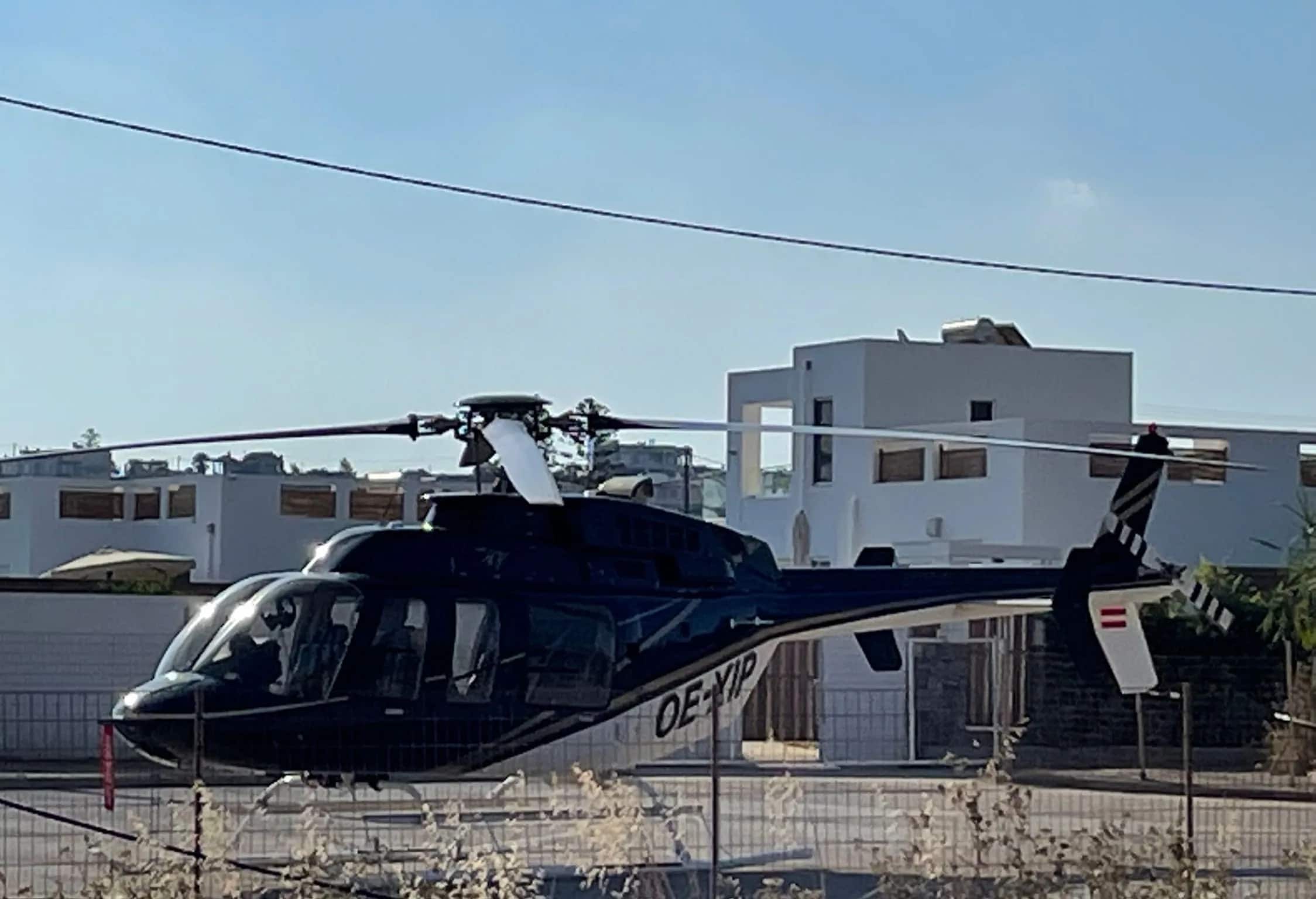 Private Helipad — arranged by Ink Hotels, Rethymno
