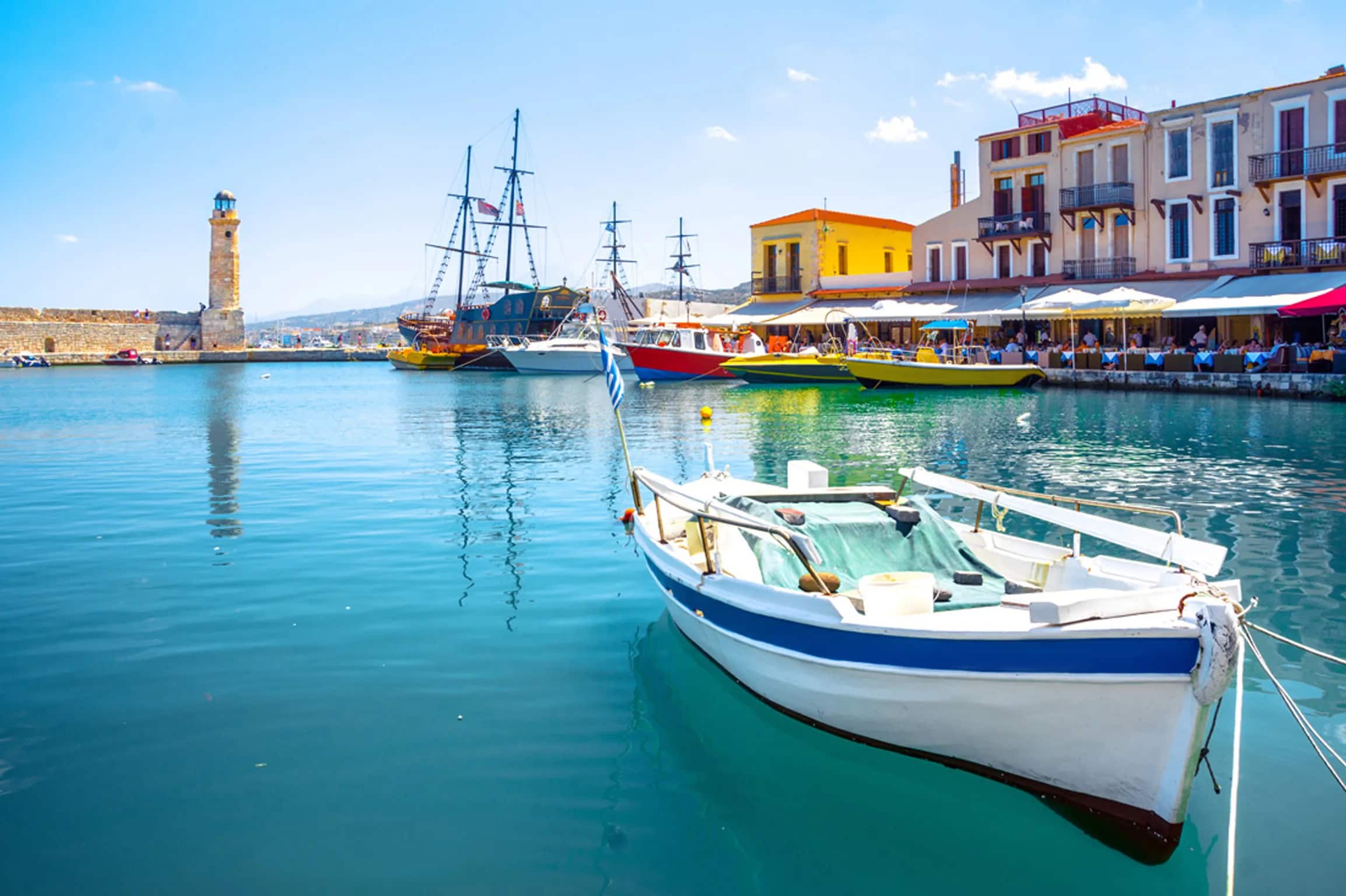 The Venetian Harbour, Rethymno