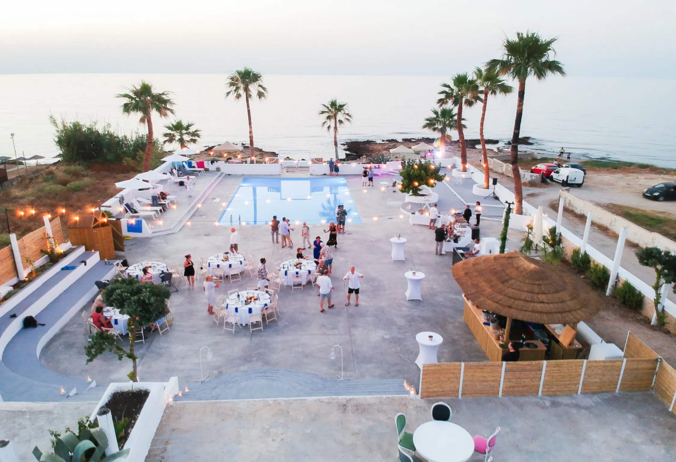 A Wedding on the Beach — arranged by Ink Hotels, Rethymno